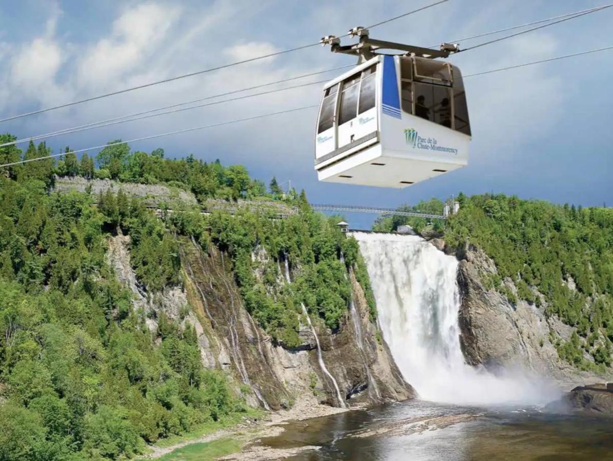 Initial - Road Trip - Chutes-Montmorency - Vue Fleuve Saint-Jean-de-Boischâtel エクステリア 写真