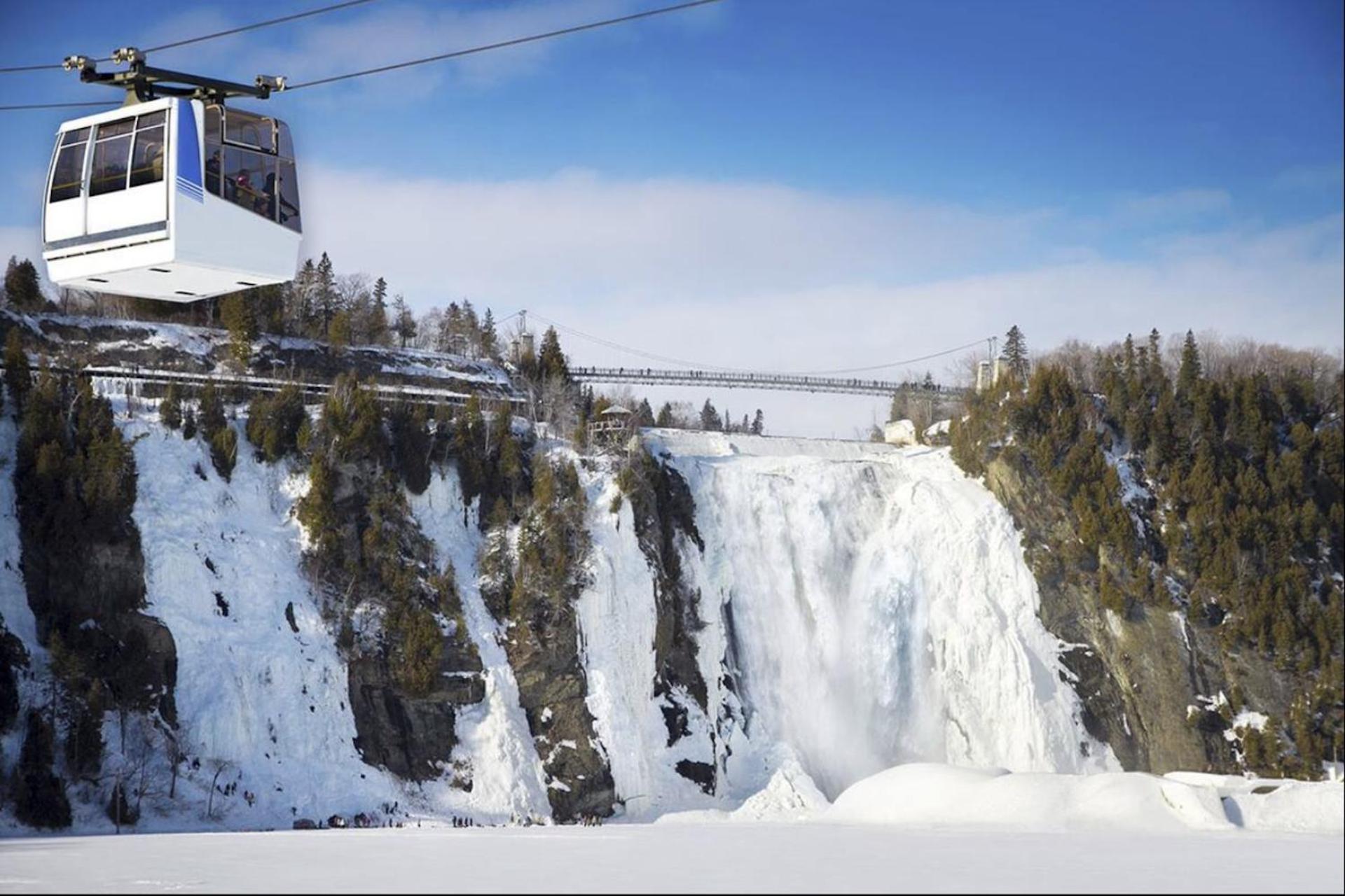 Initial - Road Trip - Chutes-Montmorency - Vue Fleuve Saint-Jean-de-Boischâtel エクステリア 写真